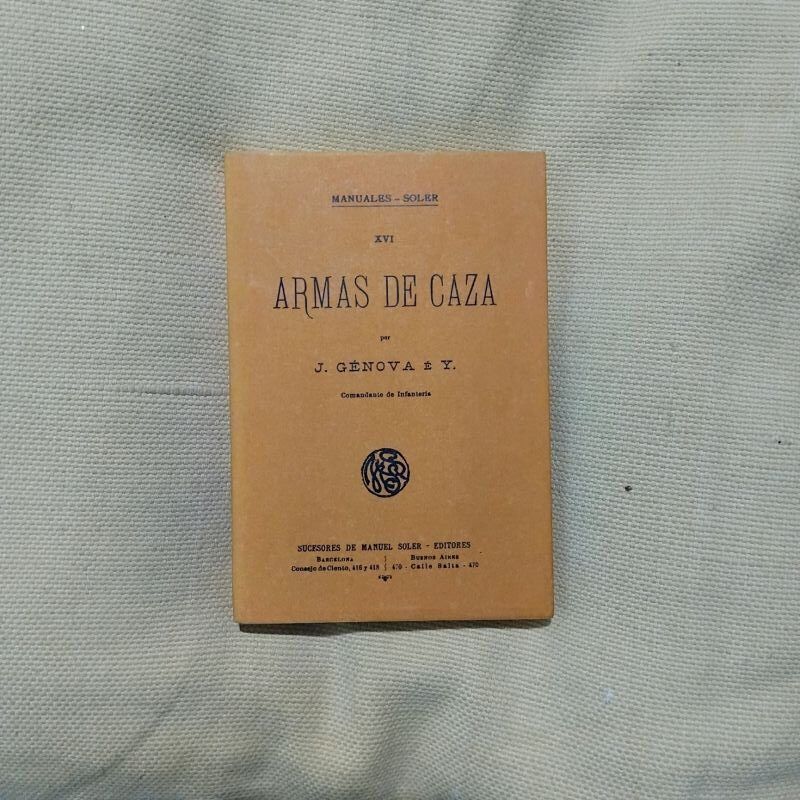 Armas de caza, de Juan Génova e Iturbe