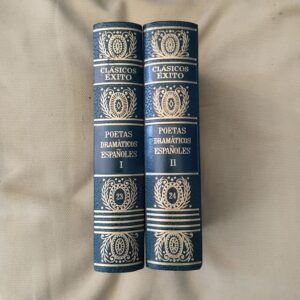 Clásicos Éxito, volumen XXIII y XXIV. Poetas dramáticos españoles, tomos I y II (Guillén de Castro, Mira de Amescua, Vélez de Guevara, Rojas, Tirso de Molina, Ruiz de Alarcón, Agustín Moreto)