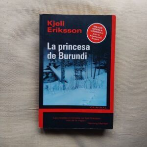 La princesa de Burundi, de Kjell Eriksson