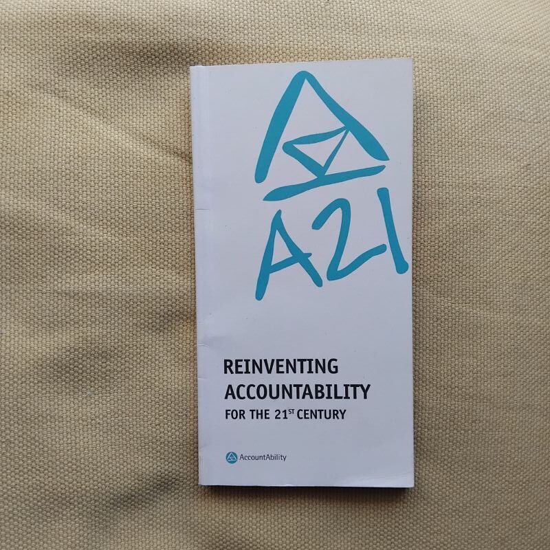 Reinventing Accountability for the 21st Century