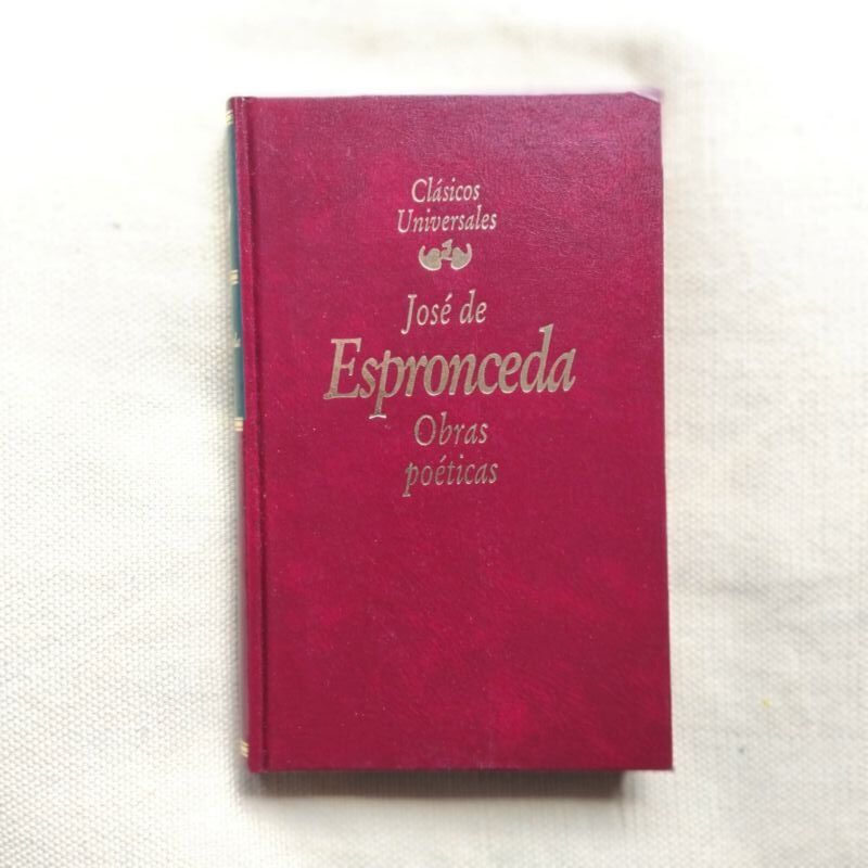 Obras poéticas, de José de Espronceda