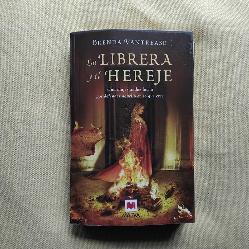 La librera y el hereje, de Brenda Vantrease