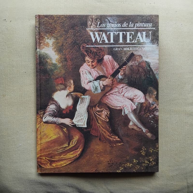 Los genios de la pintura 28. Watteau, de E. Taramelli