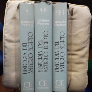 Historia del Antiguo Egipto, 3 volúmenes, de Jacques Pirenne