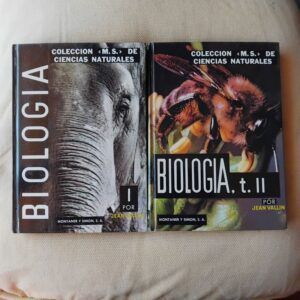 Biología, tomos I y II, de Jean Vallin