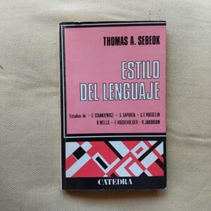 Estilo del lenguaje, de Thomas A. Sebeok