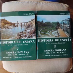 Historia de España tomo II, volúmenes I y II