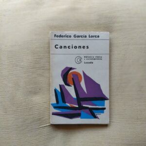 Canciones, de Federico García Lorca