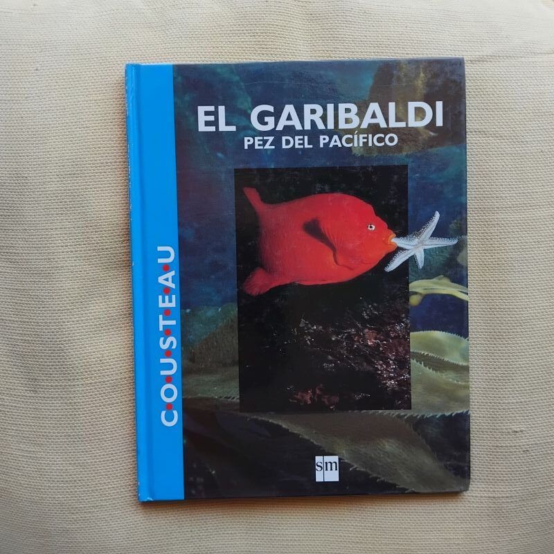 El garibaldi, pez del Pacífico, de la Fundación Cousteau