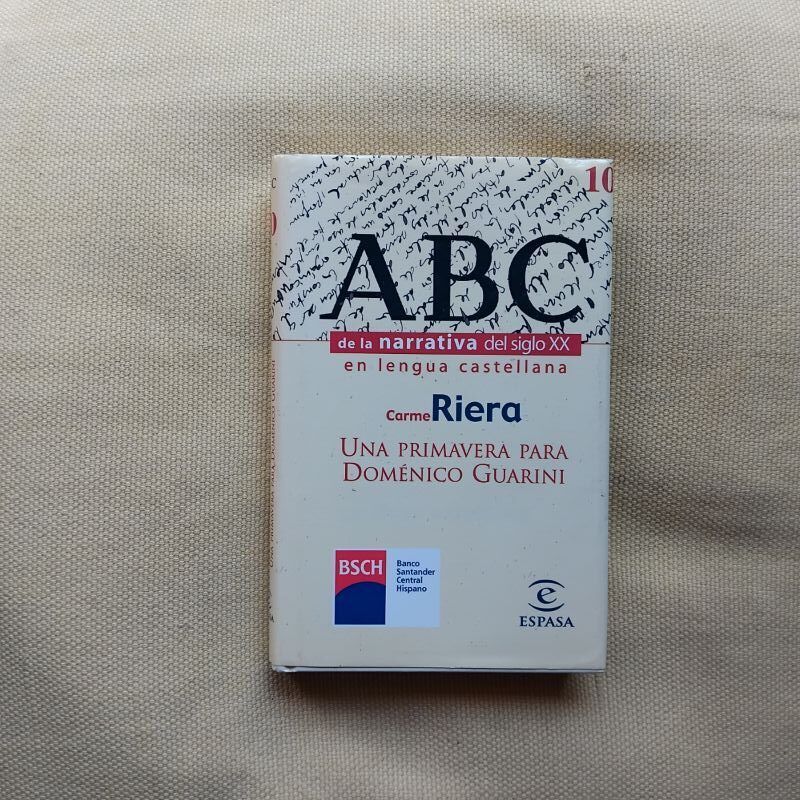Una primavera para Doménico Guarini, de Carme Riera